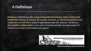 eScience defined